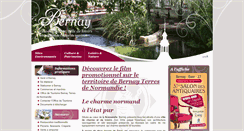 Desktop Screenshot of bernaytourisme.fr